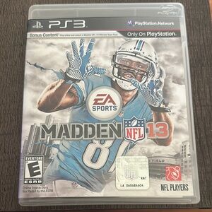Madden NFL 13 PS3 Game